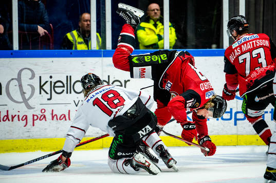 Örebros Rodrigo Abols njuder Malmö Redhawks Marcus