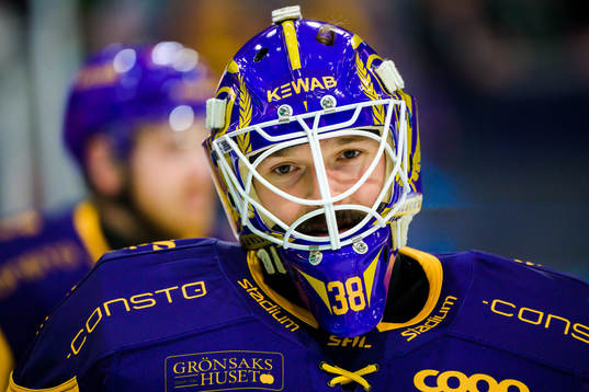 Färjestads målvakt Dominik Furch