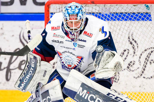 Linköpings målvakt David Rautio