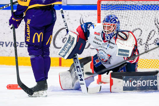 Linköpings målvakt Marcus Högberg