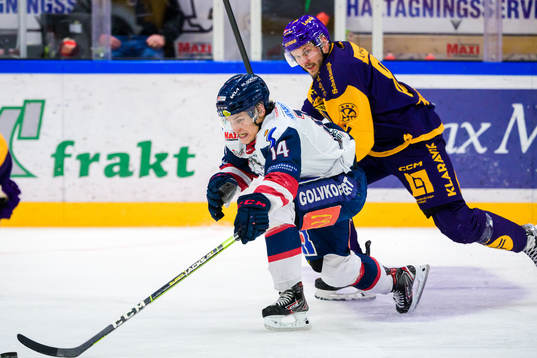 Linköpings Arvid Costmar och Färjestads Theodor Lennström