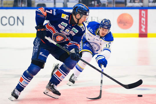 Växjös Hardy Häman Aktell och Leksands Linus Andersson