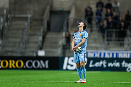 Djurgårdens Hjalmar Ekdal deppar
