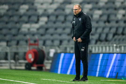 Halmstads manager Magnus Haglund