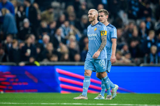 Djurgårdens Magnus Eriksson och Hampus Finndell