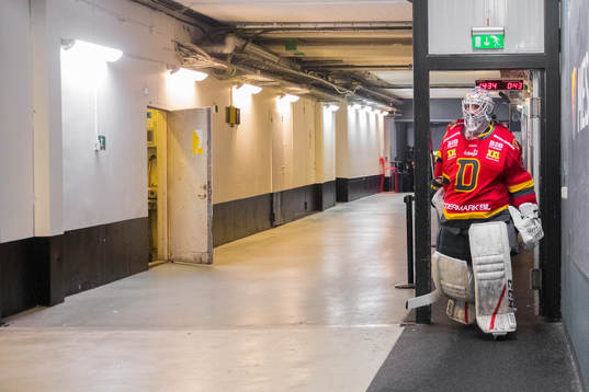 Djurgårdens målvakt Alexander Salak