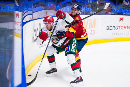 Frölundas Filip Johansson och Djurgårdens William Eklund