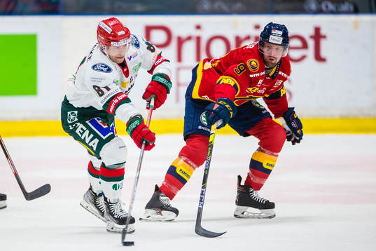 Frölundas Ryan Lasch och Djurgårdens Cameron Schilling