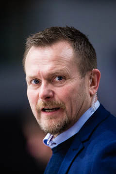 Djurgårdens tränare Joakim Fagervall