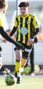 i träningsmatchen mellan IFK Hässleholm och Asarum i