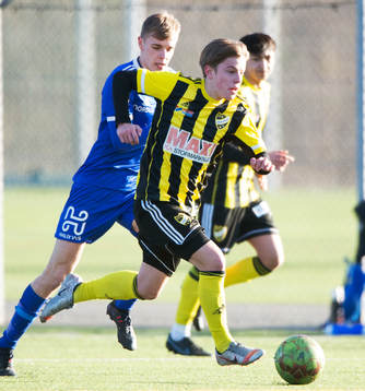 i träningsmatchen mellan IFK Hässleholm och Asarum i