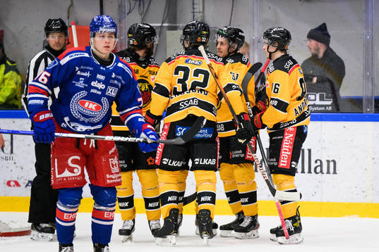 Luleås spelare jublar