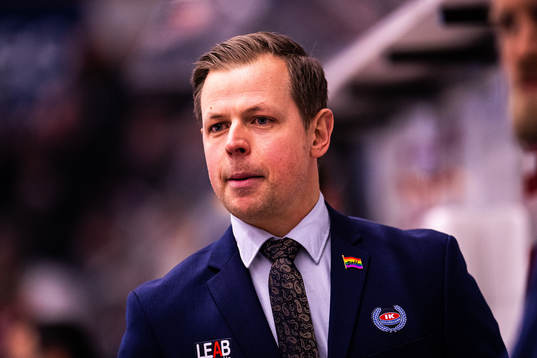 Oskarshamns tränare Martin Filander
