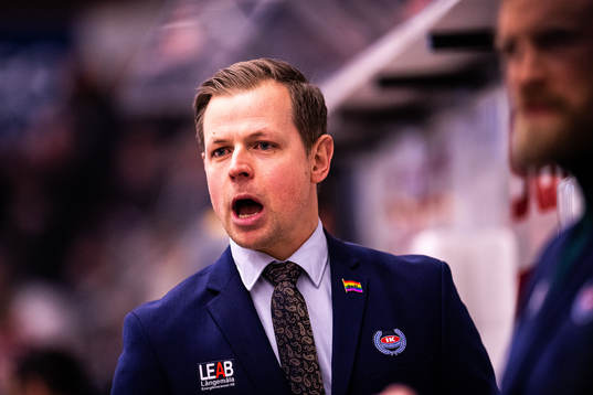 Oskarshamns tränare Martin Filander