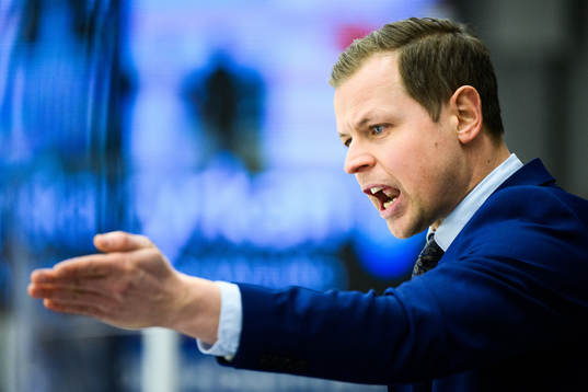 Oskarshamns tränare Martin Filander