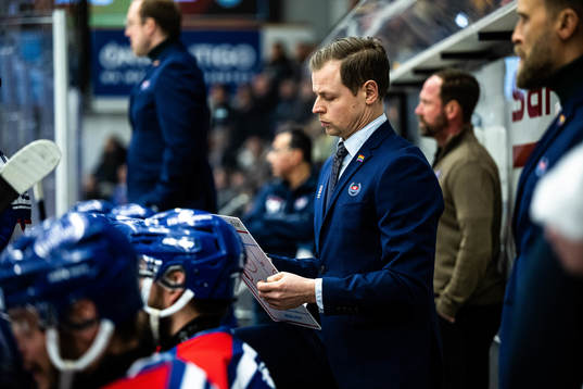 Oskarshamns tränare Martin Filander deppar