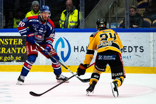 Oskarshamns Tomas Zohorna och Luleås Brendan Shinnimin