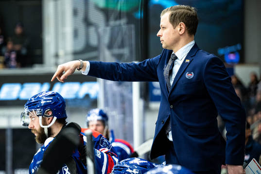 Oskarshamns tränare Martin Filander