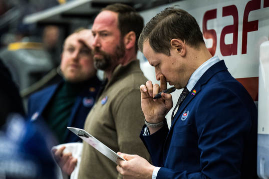 Oskarshamns tränare Martin Filander