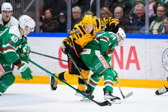Skellefteås Linus Lindström och Rögles Marco Kasper