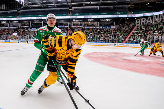 Rögles William Wallinder och Skellefteås Stefan Loibl
