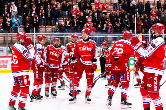 under ishockeymatchen i SHL mellan Timrå och Brynäs