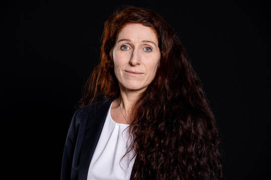 Lise Klaveness poses for a portrait