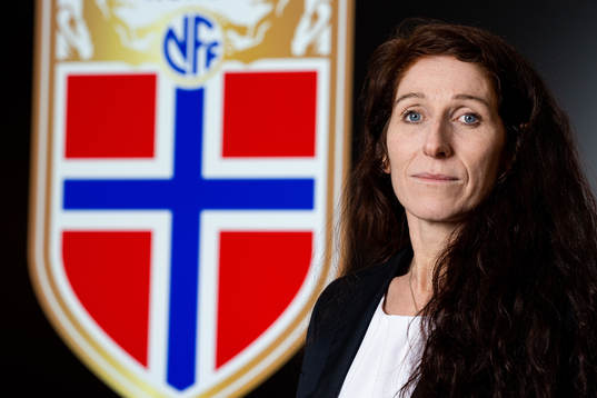 Lise Klaveness poses for a portrait