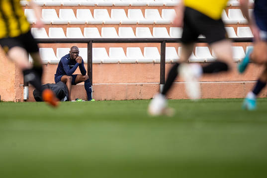 Ravy Tsouka-Dozi of Helsingborg looks dejected