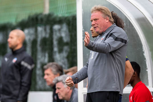Jörgen Lennartsson, head coach of Helsingborg