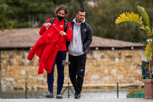 Ali Suljic and Sumar Almadjed of Helsingborg