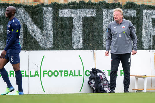 Jörgen Lennartsson, head coach of Helsingborg