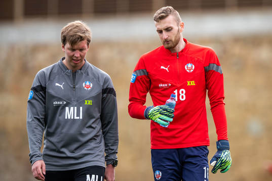 Marcus Linnér, physiotherapist and goalkeeper Alexander