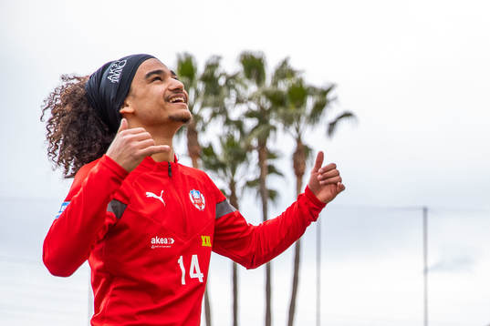 Adam Kaied of Helsingborg