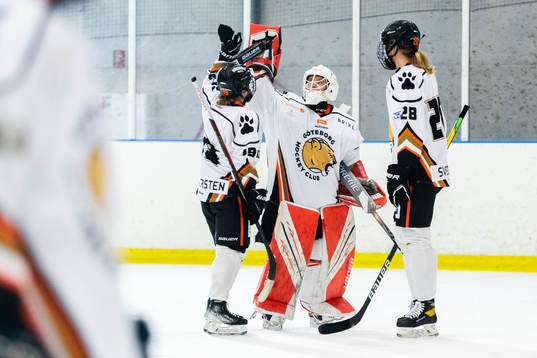 Göteborgs Margot Möllersten, Sofia Reideborn och Karin