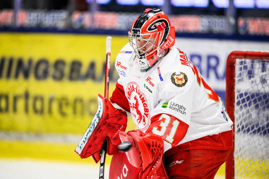 Troja/Ljungbys målvakt Markus Ruusu