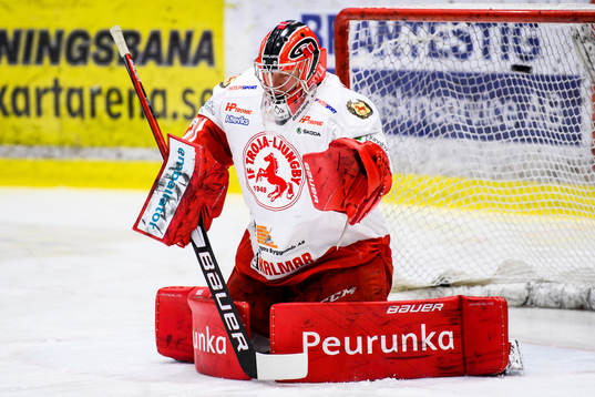Troja/Ljungbys målvakt Markus Ruusu