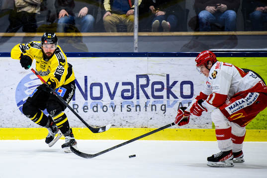 Västerås Ilya Arkalov och Troja/Ljungbys Victor Öhman