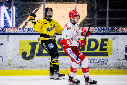 Västerås Marcus Bergman jublar