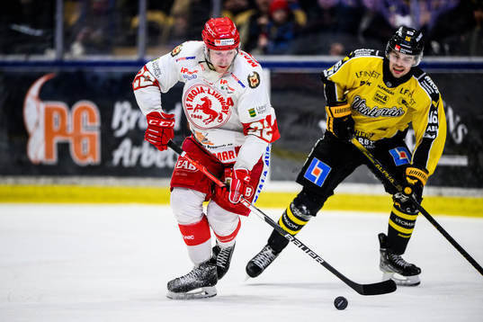 Troja/Ljungbys Carl-Johan Sjögren och Västerås Filip