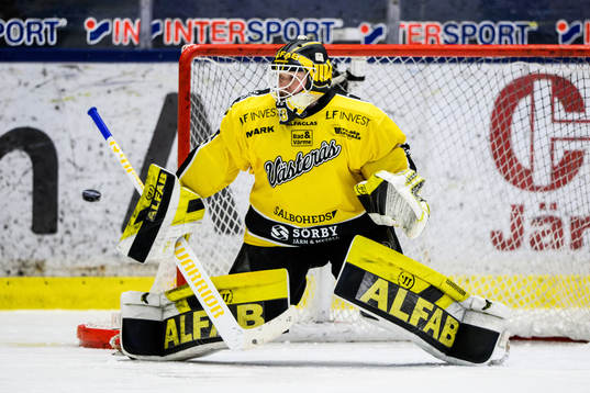 Västerås målvakt Linus Ryttar