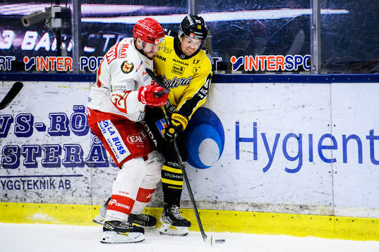 Troja/Ljungbys Karl Olofsson och Västerås Filip Karlsson