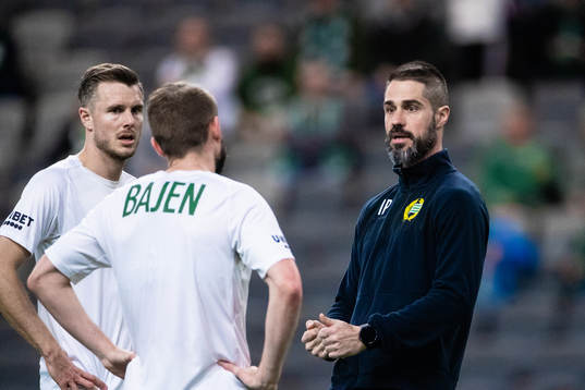 Hammarbys assisterande tränare Ivan Piñol Zoroa