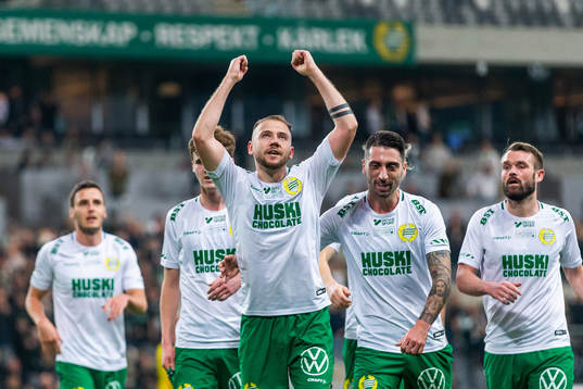 Hammarbys Darijan Bojanic jublar
