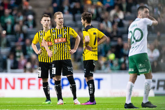 Häckens Kristoffer Lund Hansen, Gustav Berggren och Leo