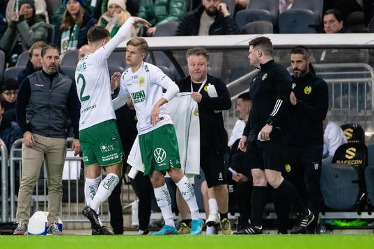 Hammarbys Ben Engdahl byts in mot Simon Sandberg