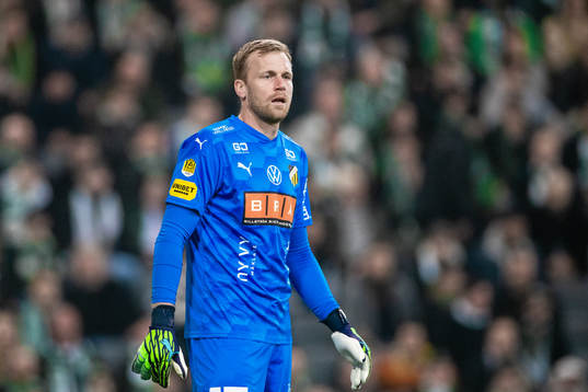 Häckens målvakt Peter Abrahamsson
