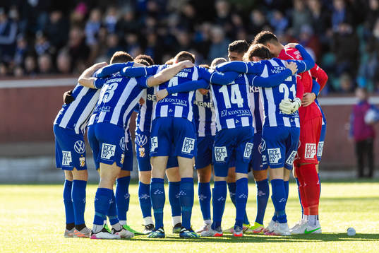 IFK Göteborgs spelare samlas