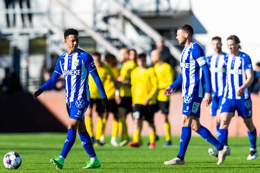IFK Göteborgs Tobias Sana deppar