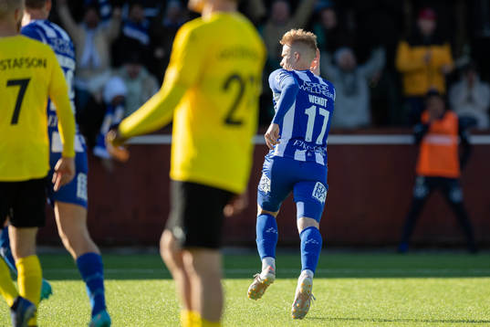 IFK Göteborgs Oscar Wendt jublar